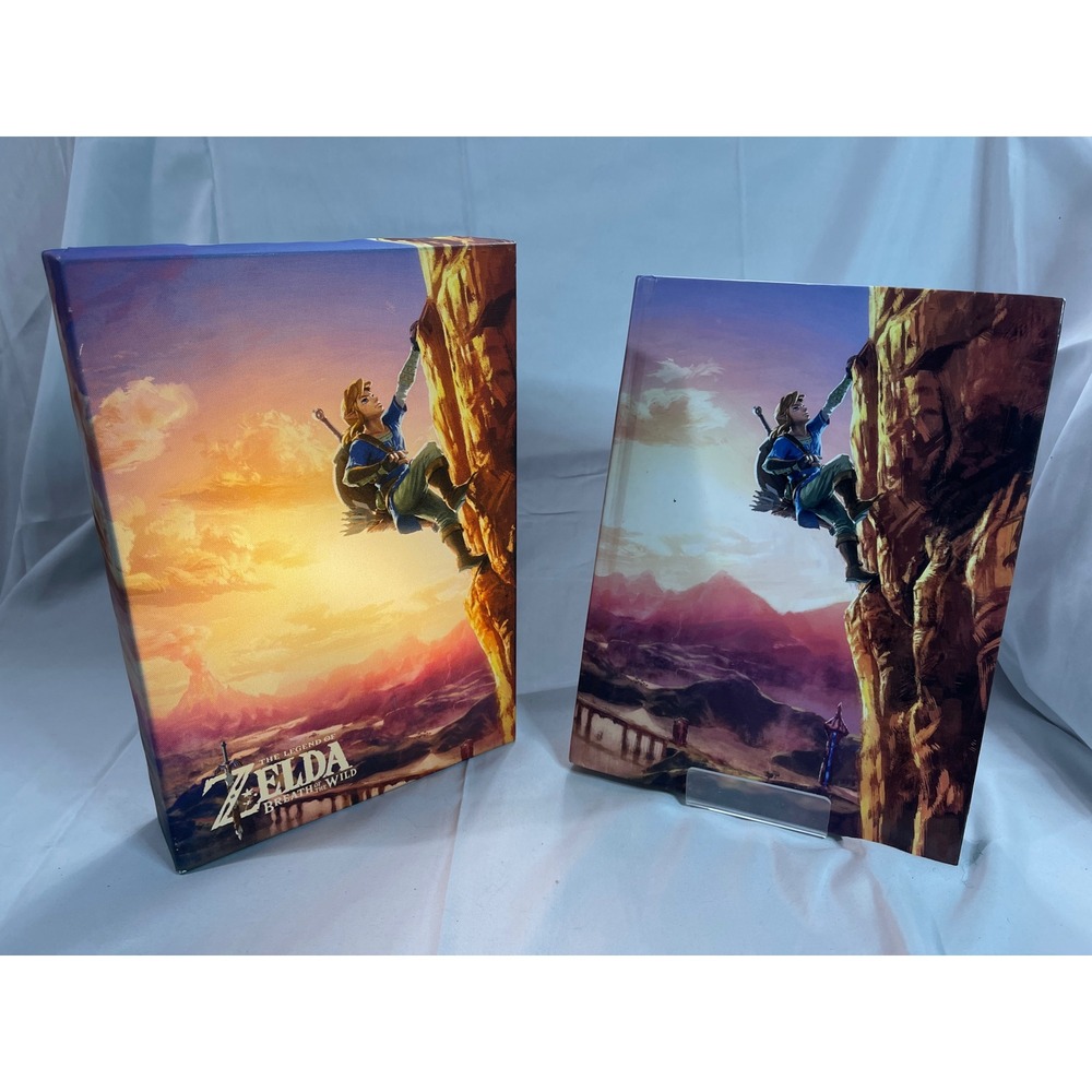 Legend‎ of Zelda Breath of the Wild Art Book and Light Up Canvas Wall Art Set
